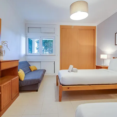 Appartement Lovely 2bd 500m Ac Wi-fi Pool Balcony Albufeira